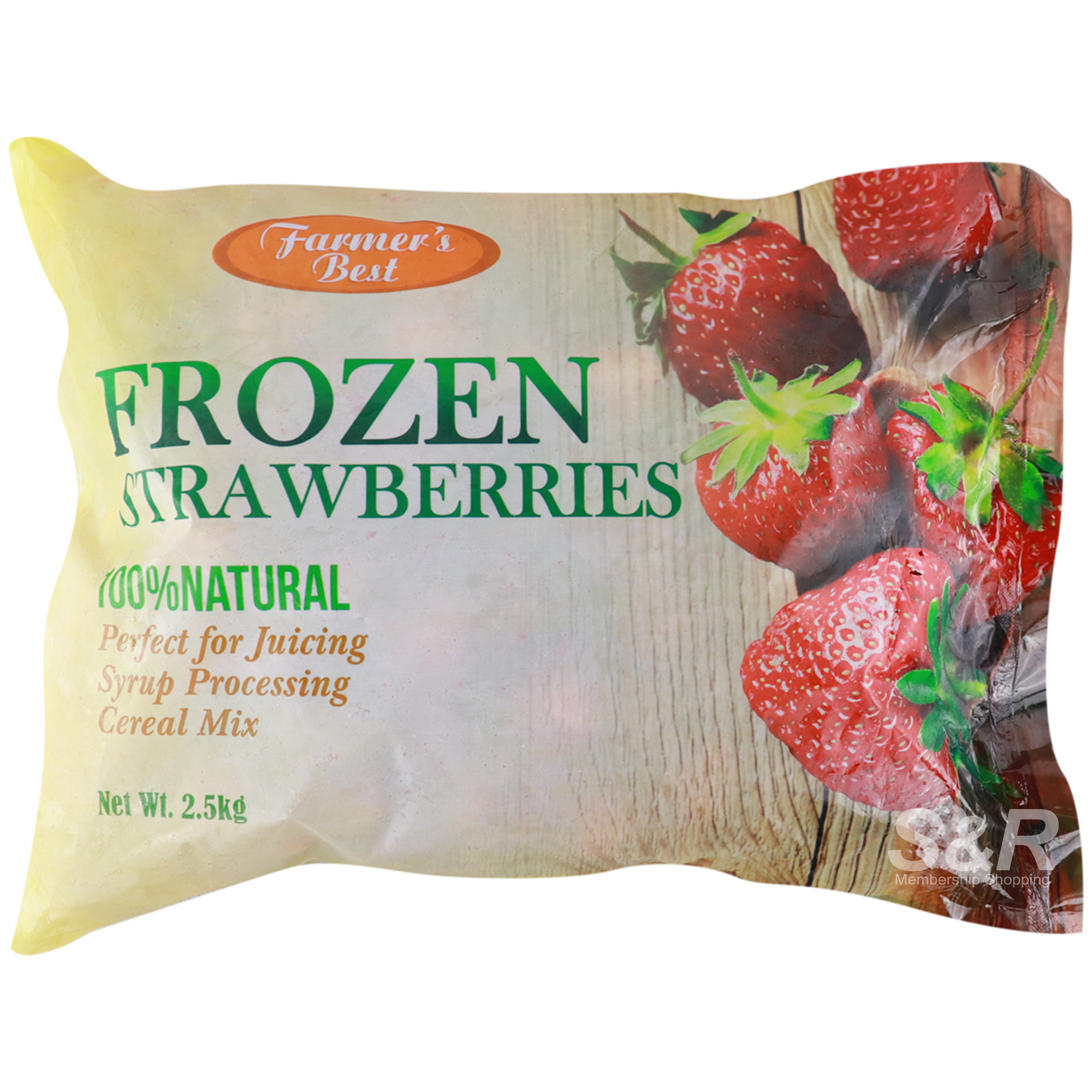 Farmer's Best Frozen Strawberries 2.5kg
